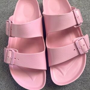 Pink Birkenstock Sandals